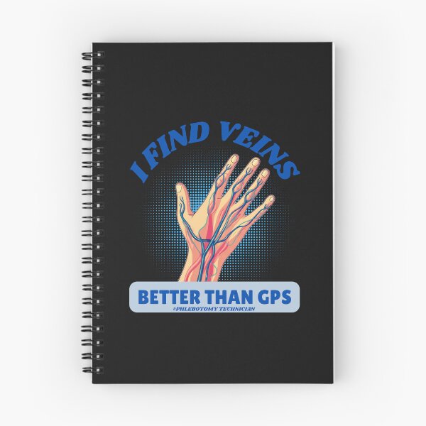 Item preview, I Find Veins Better Than GPS: Funny Phlebotomy Technician Illustration designed and sold by elynne9.