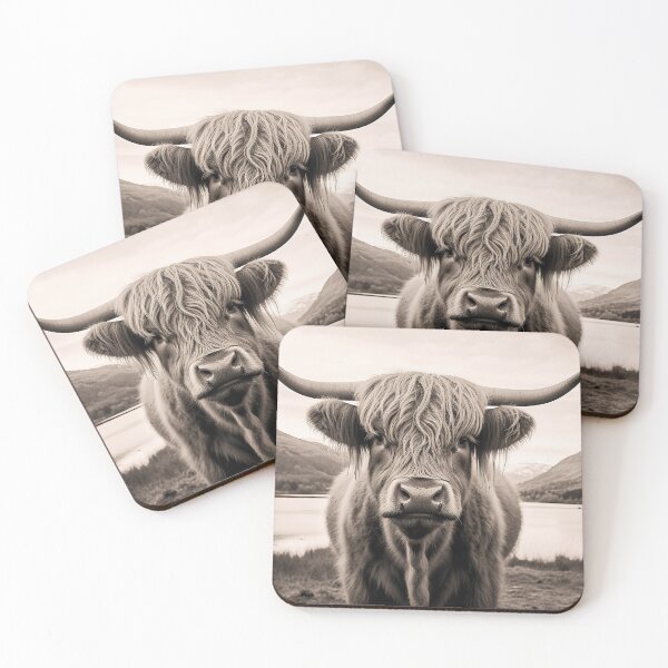Item preview, Scottish Cattle Scottish Highlander Highland Cow Cow designed and sold by ArtHouseNiklas.