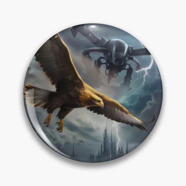 Item preview, Eagle in the sky. designed and sold by MyHappyArtShop.