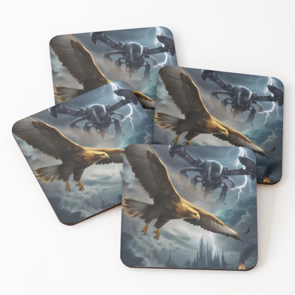 Item preview, Eagle in the sky. designed and sold by MyHappyArtShop.
