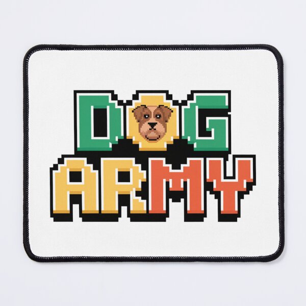 Item preview, Dog Army: Loyal Commanders designed and sold by 8bitdecalworld.