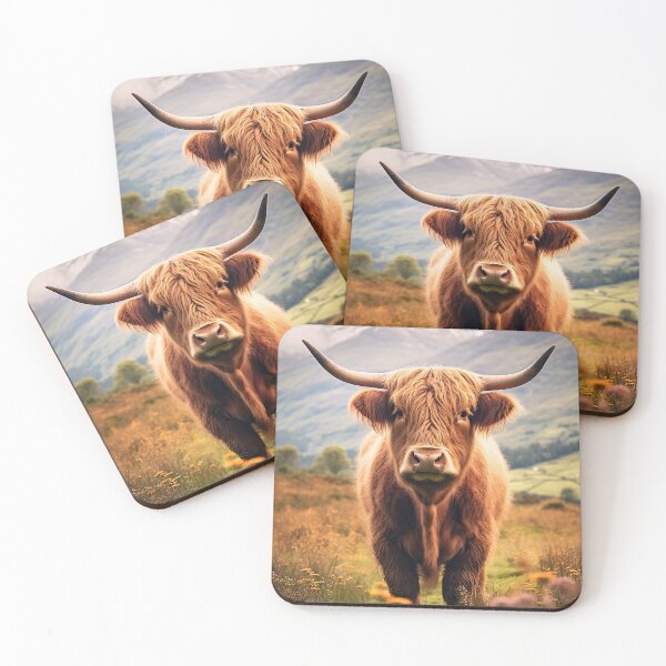 Item preview, Scottish Highlander Highland Cow Cow Scottish Cattle designed and sold by ArtHouseNiklas.