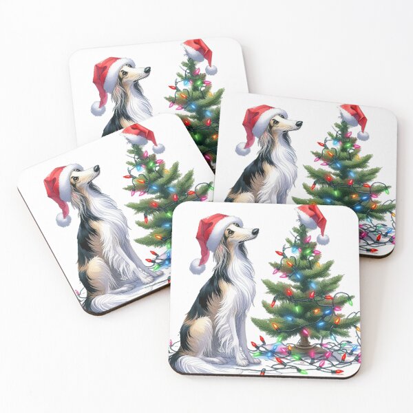 Item preview, Christmas Silken Windhound designed and sold by devonclemon.