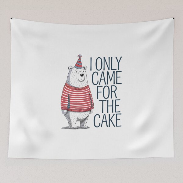 Item preview, Party, Bear, Cake, Cute, funnyfits70, Humor, Funny,  designed and sold by FunnyFits70.