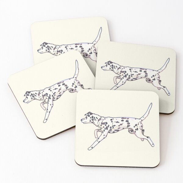 Item preview, Dalmatian dog running  designed and sold by Mayarartsy.