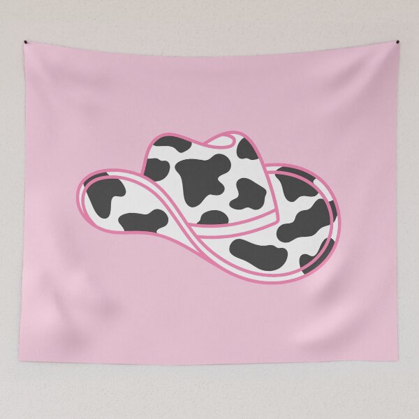 Item preview, Cow Animal Print Hat. Pink and Black Yeehaw. Cowboy Hat. Cowgirl. designed and sold by CoCoArt-Ua.