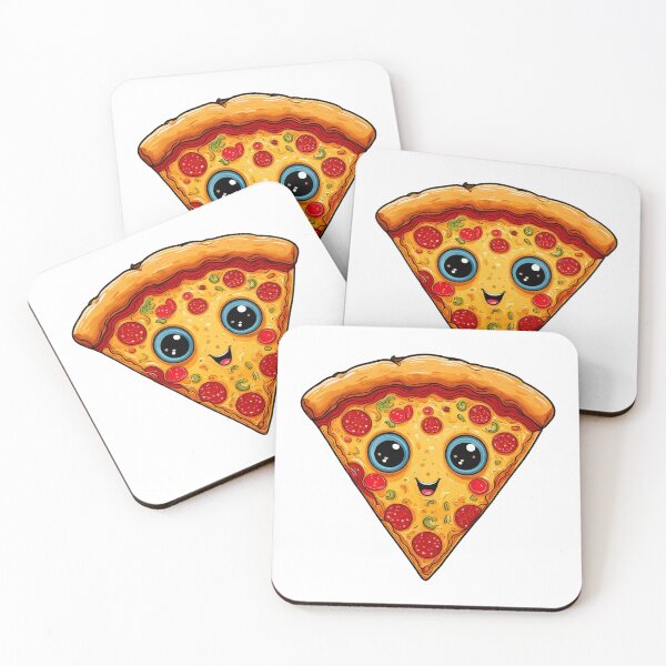 Item preview, Lustiges Pizzastück mit Gesicht designed and sold by BysonDesigns.