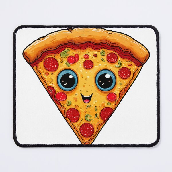 Item preview, Lustiges Pizzastück mit Gesicht designed and sold by BysonDesigns.