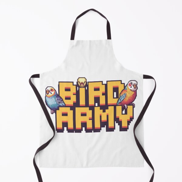 Item preview, Bird Army: Budgies designed and sold by 8bitdecalworld.