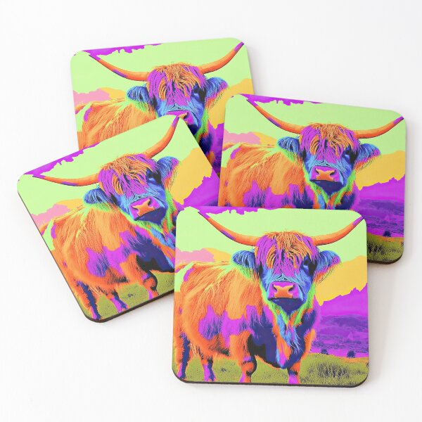 Item preview, Scottish Highlander Highland Cow Cow Scottish Cattle designed and sold by ArtHouseNiklas.