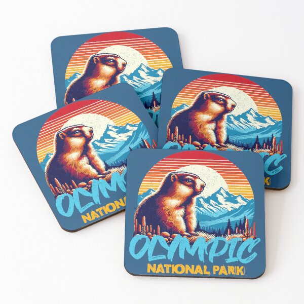 Item preview, Marmot Olympic National Park designed and sold by RayCrimson.