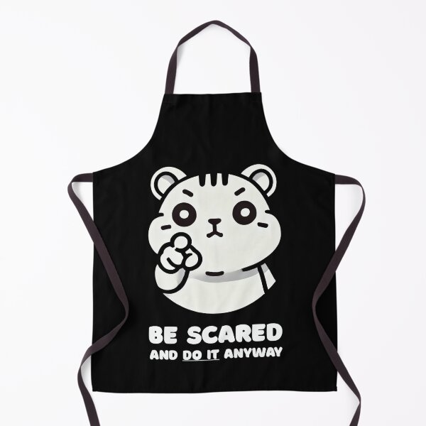 Item preview, Be Scared And Do It Anyway Hamster Motivation designed and sold by Me-Meme.