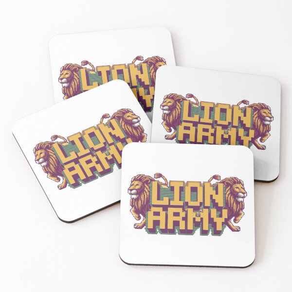 Item preview, Lion Army: Kings of the Jungle designed and sold by 8bitdecalworld.