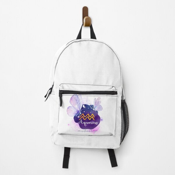 Item preview, Watercolor Aquarius Zodiac Design designed and sold by Mudastro Astrology.