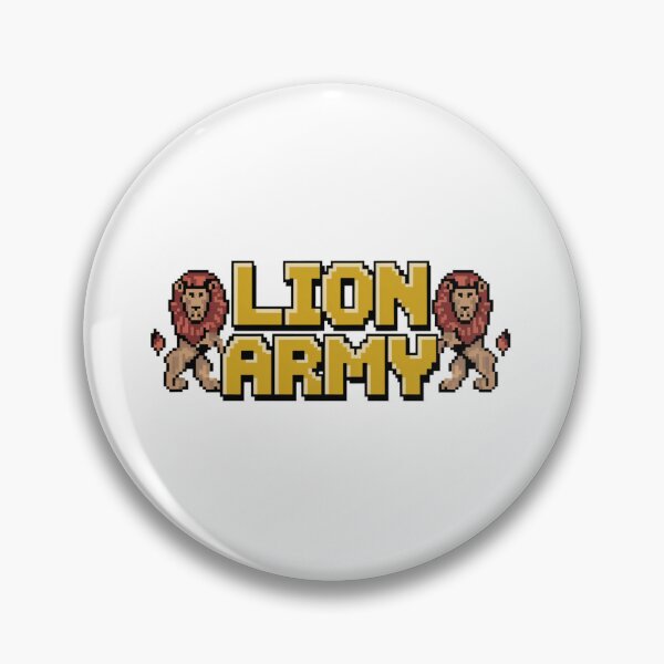 Item preview, Lion Army: Kings of the Jungle designed and sold by 8bitdecalworld.