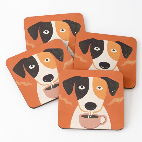 Item preview, Cute dog coffee lover designed and sold by AhArtMe.