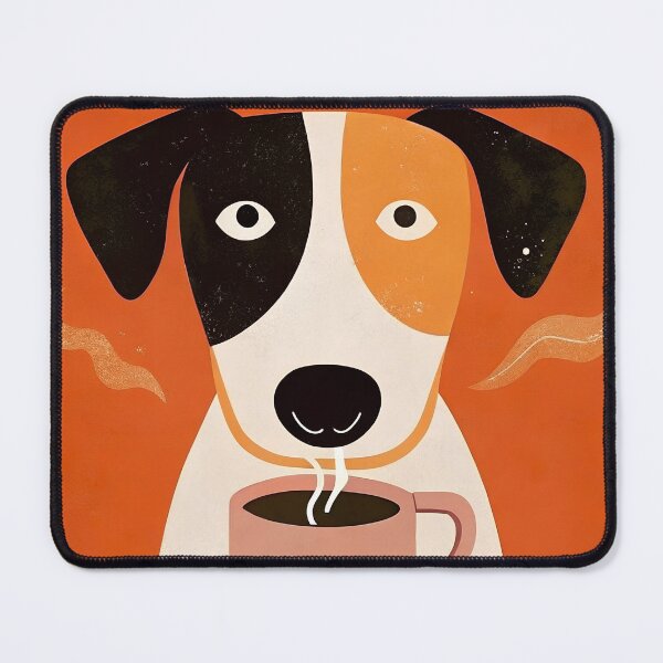 Item preview, Cute dog coffee lover designed and sold by AhArtMe.