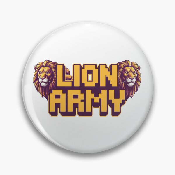 Item preview, Lion Army: Kings of the Jungle designed and sold by 8bitdecalworld.