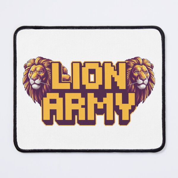 Item preview, Lion Army: Kings of the Jungle designed and sold by 8bitdecalworld.