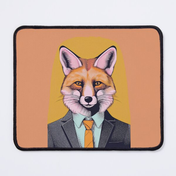 Item preview, Fox In A Suit Illustrative Portrait designed and sold by Adam Regester.