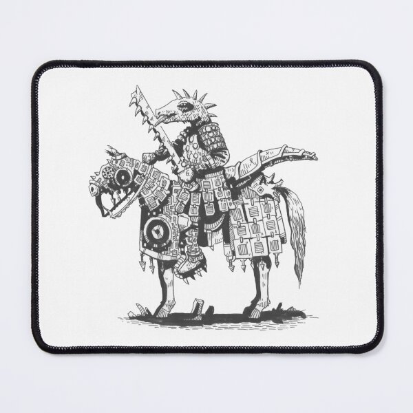 Item preview, Oldschool lizardfolk on horse designed and sold by Pencilshirts.