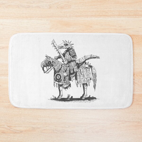 Item preview, Oldschool lizardfolk on horse designed and sold by Pencilshirts.