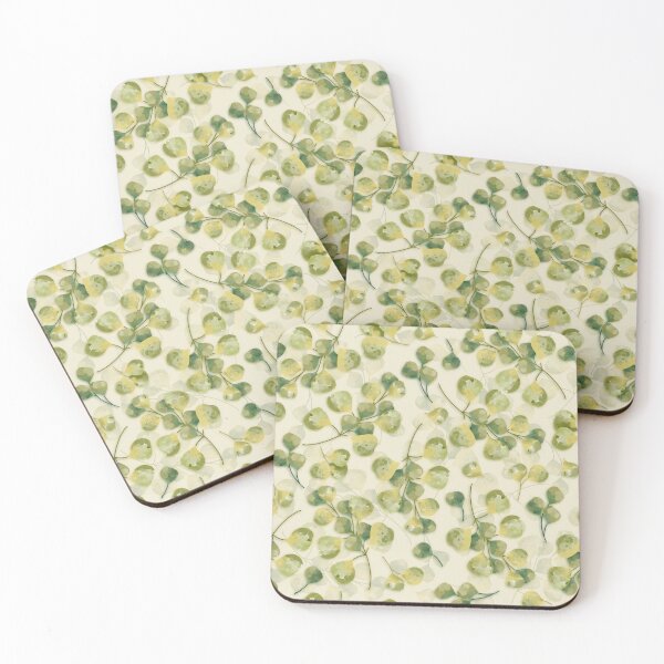 Item preview, autumn pattern, leaves, autumn, November, green, pattern designed and sold by Tetiana Pohurska.