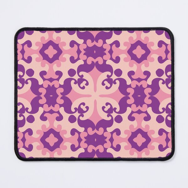 Item preview, Intricate Floral Patterned Wallpaper in Vibrant Pink and Purple Hues designed and sold by Salahuddin190.