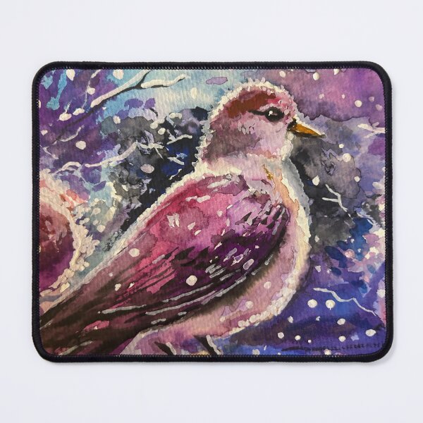 Item preview, Watercolor Painting of a Snowbird designed and sold by TheArtCave.