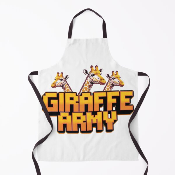 Item preview, Giraffe Army: Tall Guardians designed and sold by 8bitdecalworld.