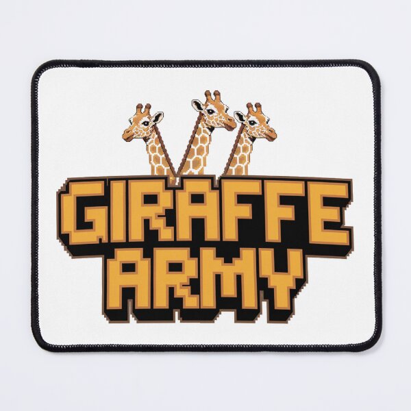 Item preview, Giraffe Army: Tall Guardians designed and sold by 8bitdecalworld.