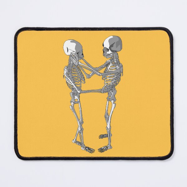 Item preview, Skeletons embracing designed and sold by m-yoga-store.