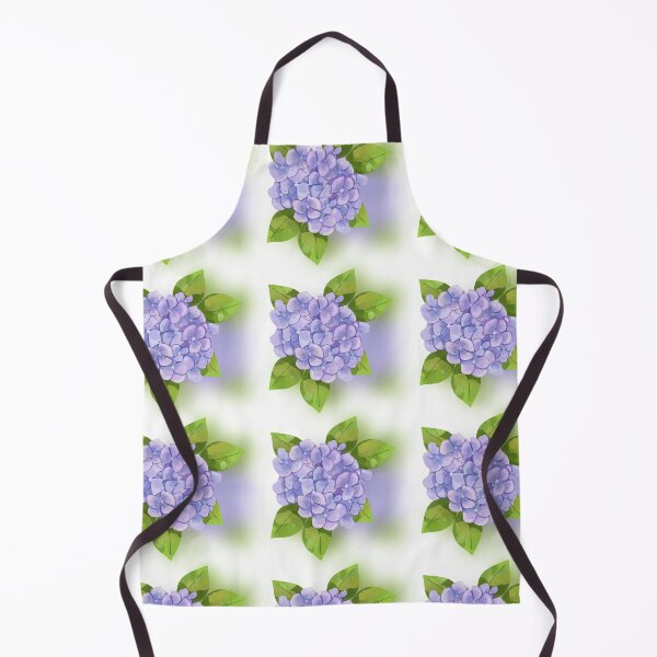 Item preview, floral pattern, hydrangea, flowers, purple, pink, leaves, green, pattern designed and sold by Tetiana Pohurska.
