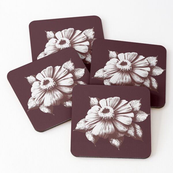 Item preview, Monochrome flower - digital designed and sold by Art By M.