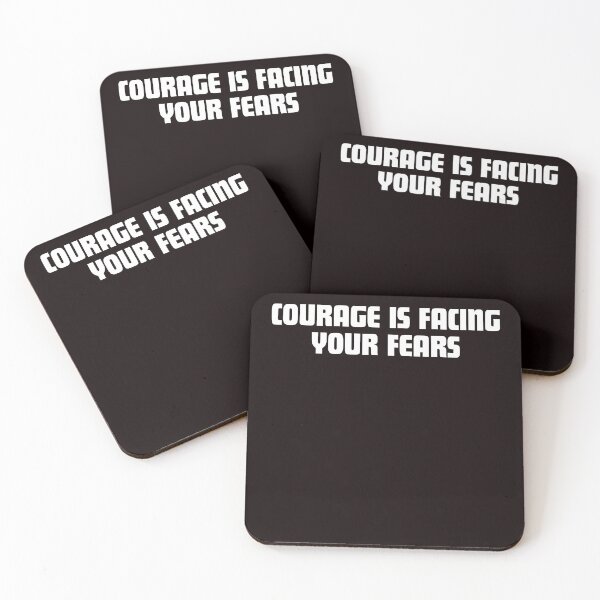 Item preview, Courage Is Facing Your Fears designed and sold by ladylalitafanta.