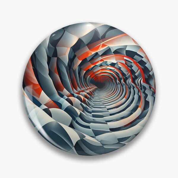 Artikelvorschau, Optisch - Spiralwellen entworfen und verkauft von KootenayDesigns.