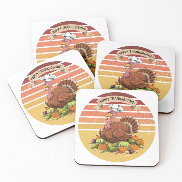 Item preview,  Funny Thanksgiving Turkey Cook , Green Vegetarian  Food Pumpkin designed and sold by KolorellaS.