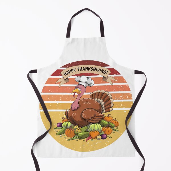 Item preview,  Funny Thanksgiving Turkey Cook , Green Vegetarian  Food Pumpkin designed and sold by KolorellaS.