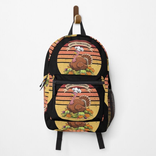 Item preview, Funny Thanksgiving Turkey Cook , Green Vegetarian Food Pumpkin designed and sold by KolorellaS.