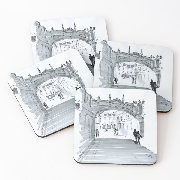 Item preview, York Street in Bath Georgian Arch Drawing designed and sold by MikeJory.
