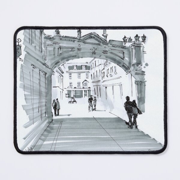 Item preview, York Street in Bath Georgian Arch Drawing designed and sold by MikeJory.