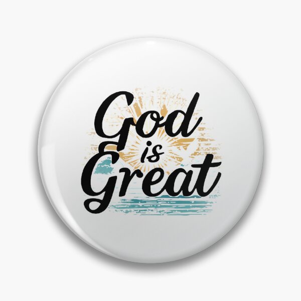 Item preview, God is great designed and sold by ArtistrySky.