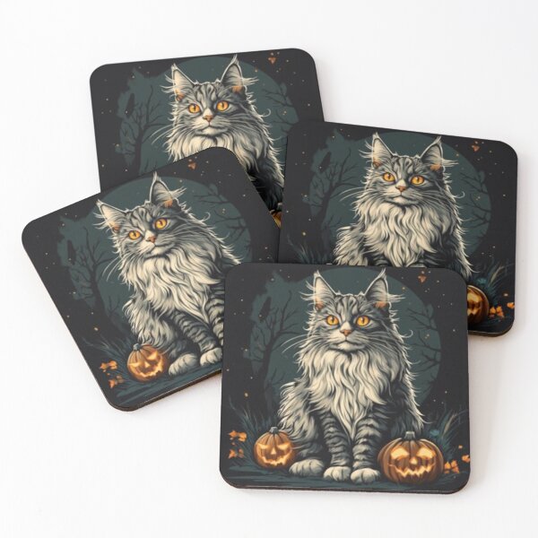 Item preview, Haunted Mainecoon designed and sold by alissachristine.