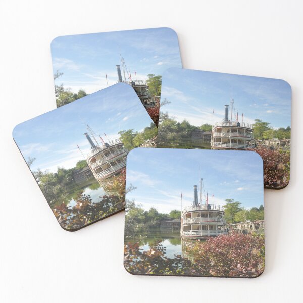 Item preview, Ship surrounded by trees  designed and sold by Jaleelah.
