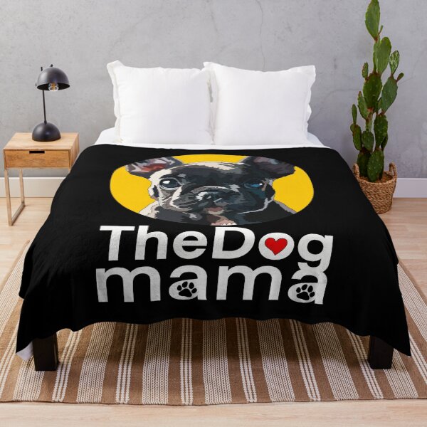 Item preview, The Dog Mama Black Frenchie designed and sold by Just-Arts-4U.