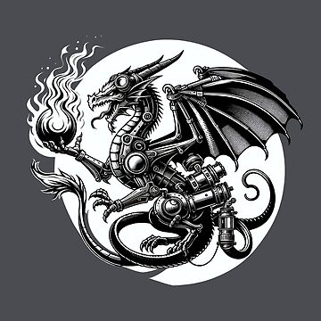 Vorschaubild zum Design Drache Steampunk von Kobeko