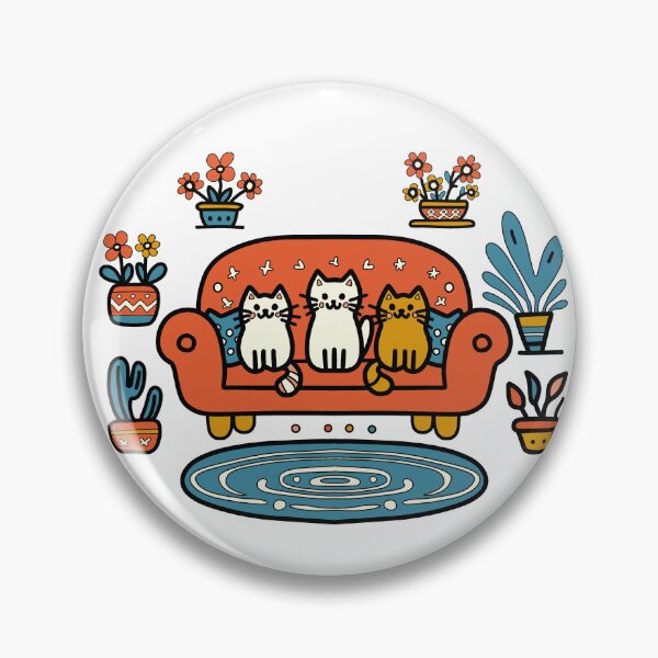 Item preview, KittyKat -  Kittens on a Sofa designed and sold by KittyKatCats.