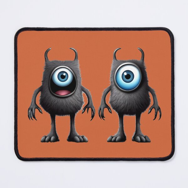 Item preview, Two Big-Eyed Monsters designed and sold by NiRia Spot.