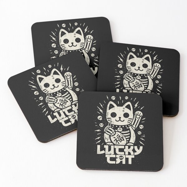 Item preview, lucky cat designed and sold by PAINTMONKEYS.