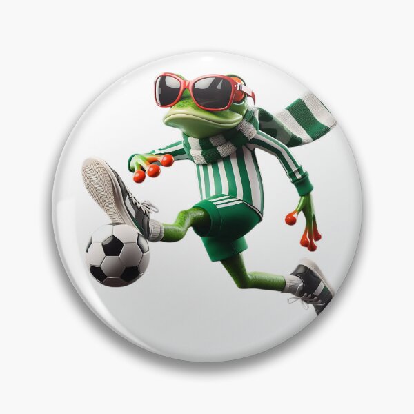 Item preview,  Cool Soccer Frog designed and sold by Pixel-Lift.